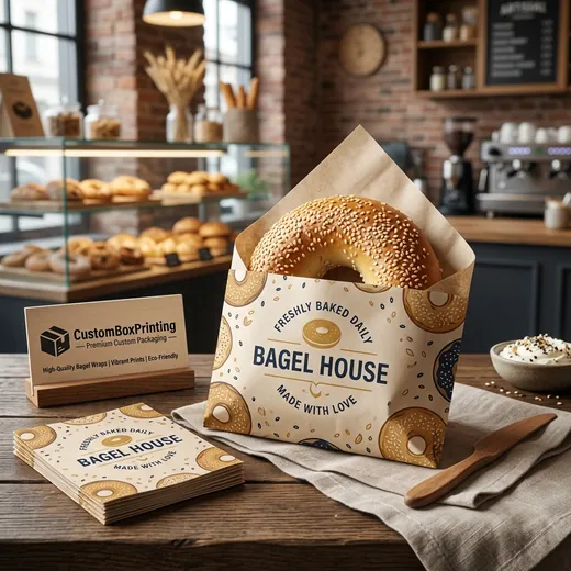 Custom Bagel Paper — view 2