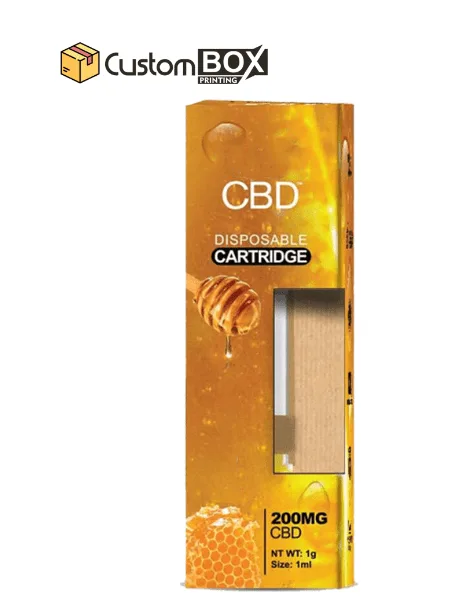 Custom CBD Cartridge Packaging — custom printed packaging from Custom Box Printing