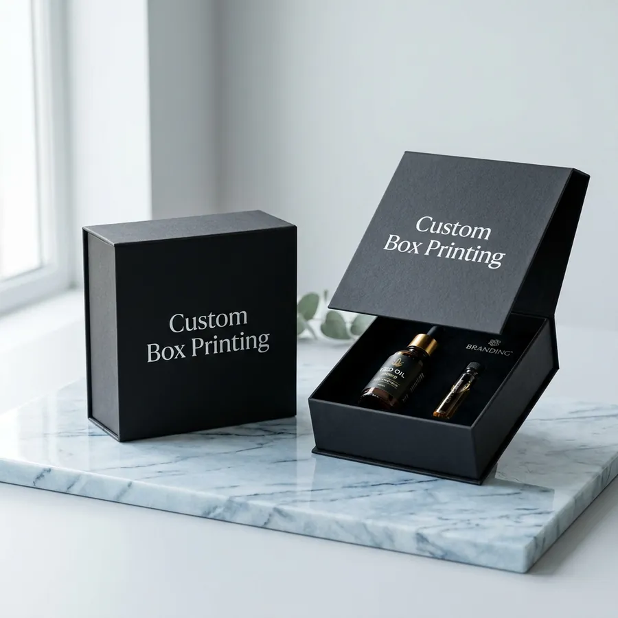 Custom CBD Gift Boxes — custom printed packaging from Custom Box Printing