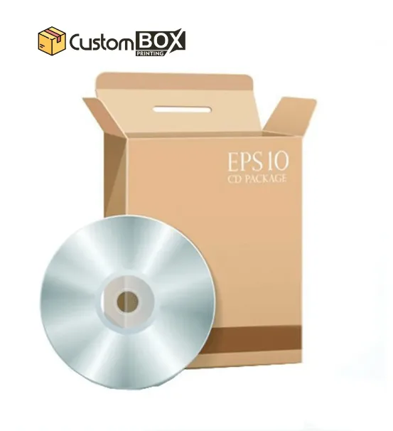 Custom CD & DVD Boxes — custom printed packaging from Custom Box Printing