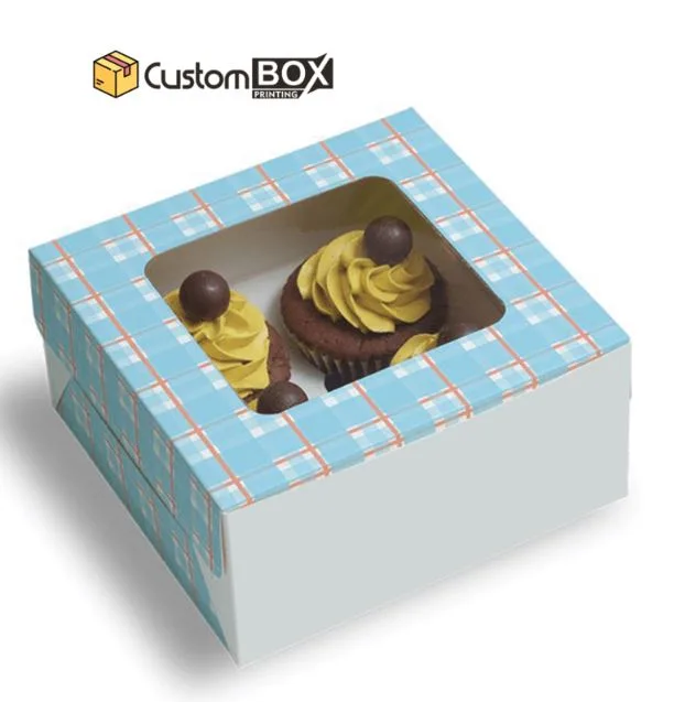 Custom Cupcake Boxes — custom printed packaging from Custom Box Printing