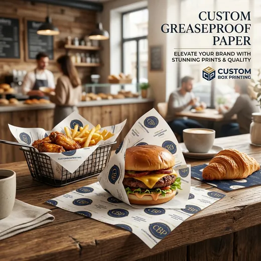 Custom Greaseproof Paper — view 2