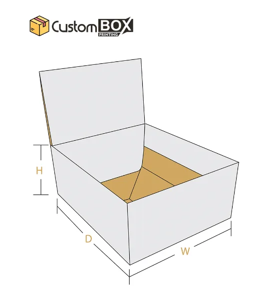 Custom Lid-Off Boxes — custom printed packaging from Custom Box Printing
