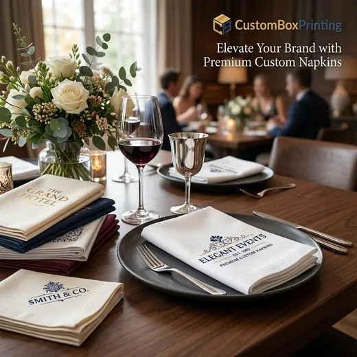 Custom Printed Napkins — view 3