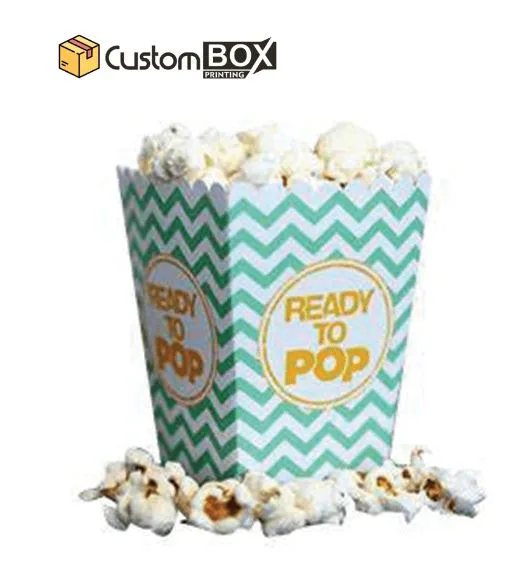 Custom Popcorn Boxes — custom printed packaging from Custom Box Printing