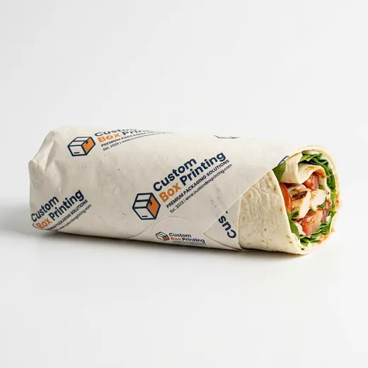 Custom Sandwich Wrap Paper — view 2