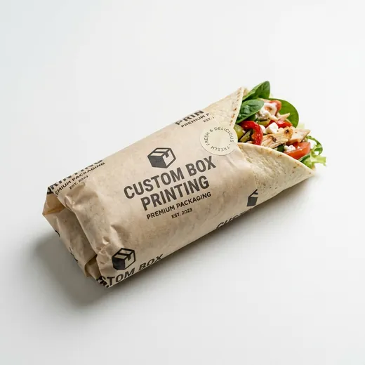 Custom Sandwich Wrap Paper — view 4