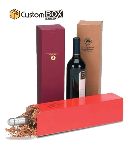 Custom Wine Boxes — custom printed packaging from Custom Box Printing