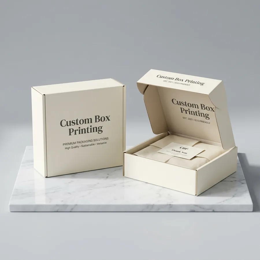 Retail Boxes — custom printed packaging from Custom Box Printing